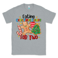 Heather Grey eating christmas cookies for two Classic Tee - MaliasSmallBusiness