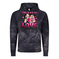Cloud Black books are my love language Vintage Hoodie - MaliasSmallBusiness