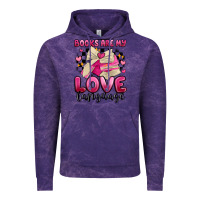 Cloud Purple books are my love language Vintage Hoodie - MaliasSmallBusiness