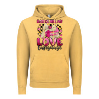 Vintage Mustard books are my love language Vintage Hoodie - MaliasSmallBusiness