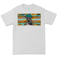 Dove Grey pittbull license plate Premium Tee - Artiststas