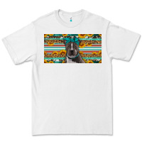 White pittbull license plate Premium Tee - Artiststas