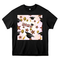 Black 2022 to graduation seamless pattern Heavy Core Tee - BundleAndBundleShop