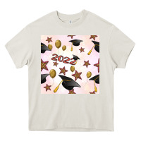 Cream 2022 to graduation seamless pattern Heavy Core Tee - BundleAndBundleShop