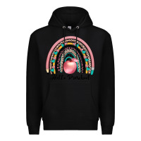 Black hello preschool Premium Hoodie - JahusDesignShop