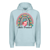 Blue Mist hello preschool Premium Hoodie - JahusDesignShop