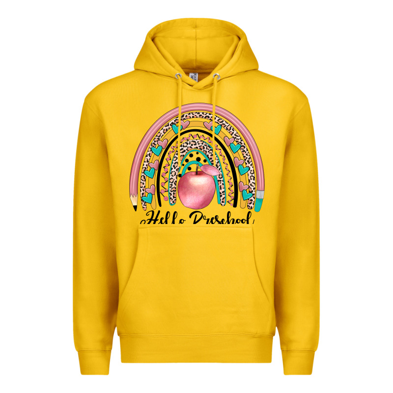 Hello Preschool Premium Hoodie by JahusDesignShop | Teevron