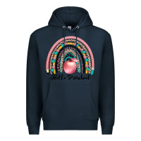 Navy hello preschool Premium Hoodie - JahusDesignShop