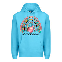 Ocean Blue hello preschool Premium Hoodie - JahusDesignShop