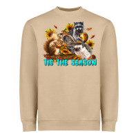 Mushroom Fall Tis The Season Animals Heavyweight Sweatshirt - LillyAllenDesigns