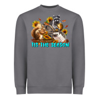 Storm Fall Tis The Season Animals Heavyweight Sweatshirt - LillyAllenDesigns