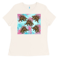 Bone dinosaur stegosaurus Ladies Tee - Artiststas