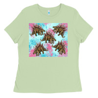 Matcha dinosaur stegosaurus Ladies Tee - Artiststas