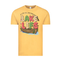 Vintage Mustard lake life Vintage Tee - MaliasSmallBusiness