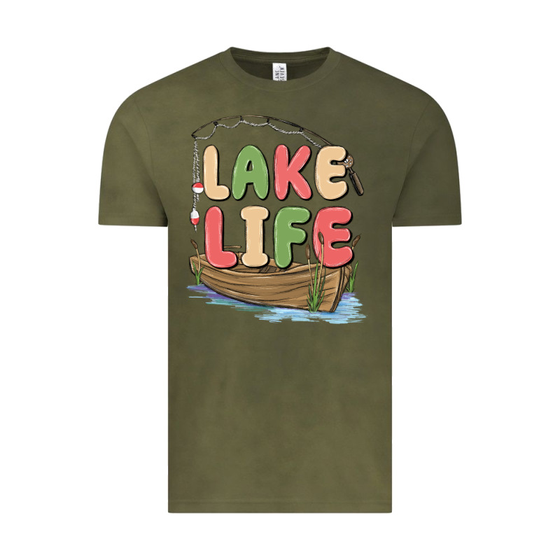 Lake Life Vintage Tee by MaliasSmallBusiness | Teevron