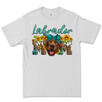 Dove Grey labrador mom Premium Tee - Artiststas
