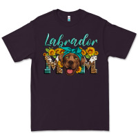 Plum labrador mom Premium Tee - Artiststas