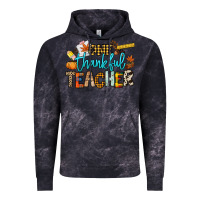 Cloud Black One thankful Teacher Vintage Hoodie - NancyCooperArtShop