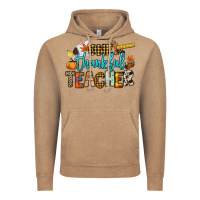 Vintage Coffee One thankful Teacher Vintage Hoodie - NancyCooperArtShop