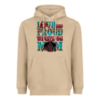 Mushroom Loud and proud wrestling Mom Mother's Day Heavyweight Hoodie - CowGirlArtShop