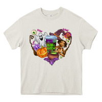 Cream halloween Heavy Core Tee - AdoDesignShop