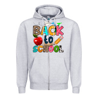 Back To School Zipper Hoodie | Teevron