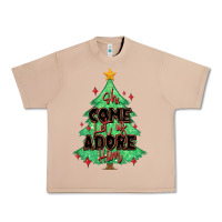 Burro oh come let us adore him christmas tree Urban Heavy Tee - MaliasSmallBusiness
