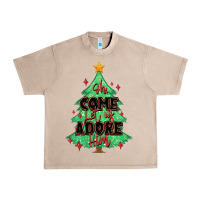French Oak oh come let us adore him christmas tree Urban Heavy Tee - MaliasSmallBusiness