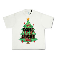 Pistachio oh come let us adore him christmas tree Urban Heavy Tee - MaliasSmallBusiness