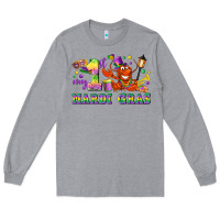 Heather Grey my first mardi gras Long Sleeve Tee - LillyAllenDesigns