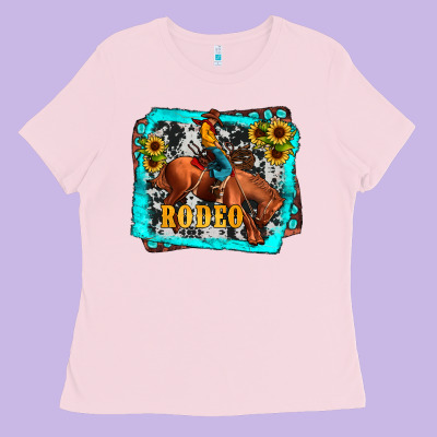 Western Rodeo Ladies Tee Designed By Jahusdesignshop