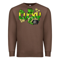 Chestnut Lucky St. Patrick's Day Premium Sweatshirt - HowdyJamesFarm