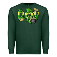 Sports Green Lucky St. Patrick's Day Premium Sweatshirt - HowdyJamesFarm