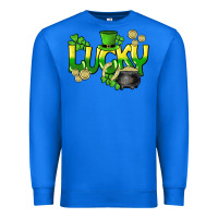 True Royal Lucky St. Patrick's Day Premium Sweatshirt - HowdyJamesFarm