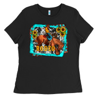 Black western rodeo Ladies Tee - JahusDesignShop