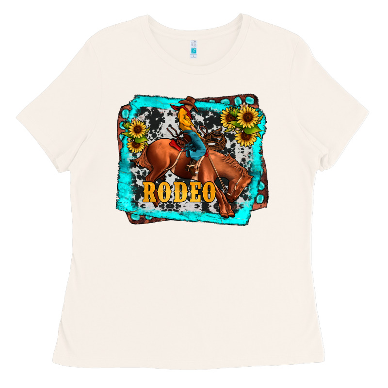 Western Rodeo Ladies Tee by JahusDesignShop | Teevron