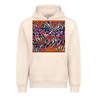 Sandshell african ankara zebra seamless pattern Urban Hoodie - BundleAndBundleShop