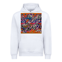 White african ankara zebra seamless pattern Urban Hoodie - BundleAndBundleShop