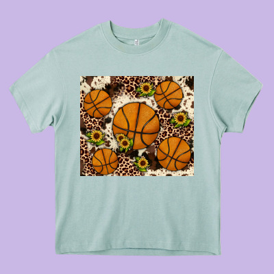 Basketball Heavy Core Tee Designed By Jahusdesignshop