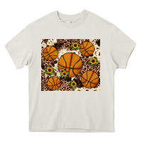 Cream basketball Heavy Core Tee - JahusDesignShop