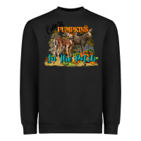 Black Fall Cutest Pumpkin In The Patch Deer Heavyweight Sweatshirt - LillyAllenDesigns