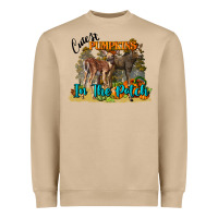 Mushroom Fall Cutest Pumpkin In The Patch Deer Heavyweight Sweatshirt - LillyAllenDesigns