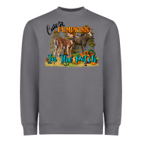 Storm Fall Cutest Pumpkin In The Patch Deer Heavyweight Sweatshirt - LillyAllenDesigns
