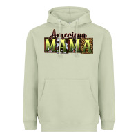 Matcha American Mama  Mother's Day Heavyweight Hoodie - CowGirlArtShop