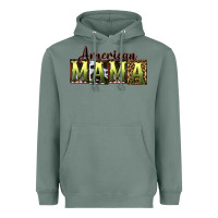 Sage American Mama  Mother's Day Heavyweight Hoodie - CowGirlArtShop