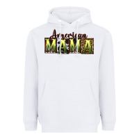 White American Mama  Mother's Day Heavyweight Hoodie - CowGirlArtShop