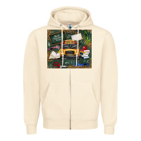 Sandshell school bus back to school Zipper Hoodie - texasbilliewilder
