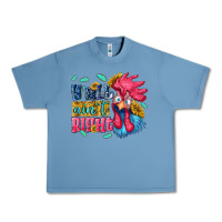 Pebble Blue yall aint right with chicken Urban Heavy Tee - NancyCooperArtShop