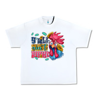 White yall aint right with chicken Urban Heavy Tee - NancyCooperArtShop