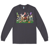 Smoke easter cow Long Sleeve Tee - LillyAllenDesigns